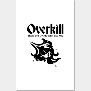 Pen and paper overkill Posters and Art